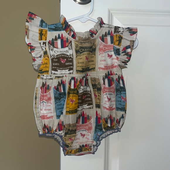 Pink Chicken Other - Adorable colorful pink chicken crayon bub!!